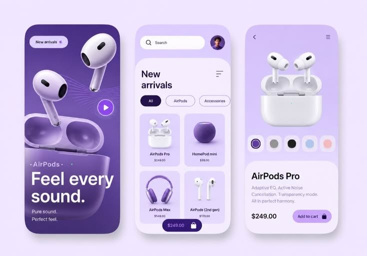 UI/UX Design Clear, intuitive designs that people understand on first use.